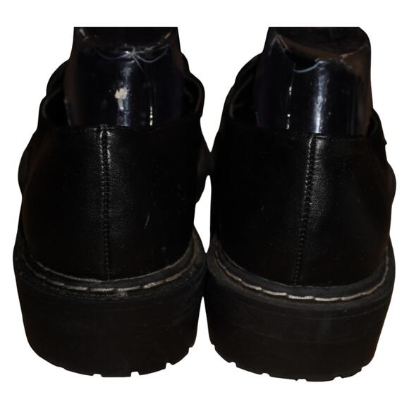 Torrid Chunky Lug Loafers Black Platform Slip-On Shoes Women’s 10 WW - Picture 12 of 12